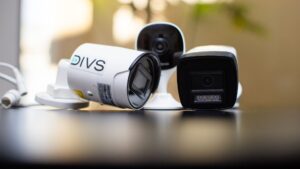 câmeras de segurança disponíveis na DIVS