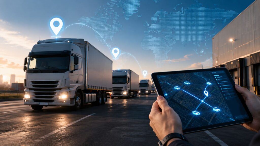 Rastreamento veicular para frotas comerciais